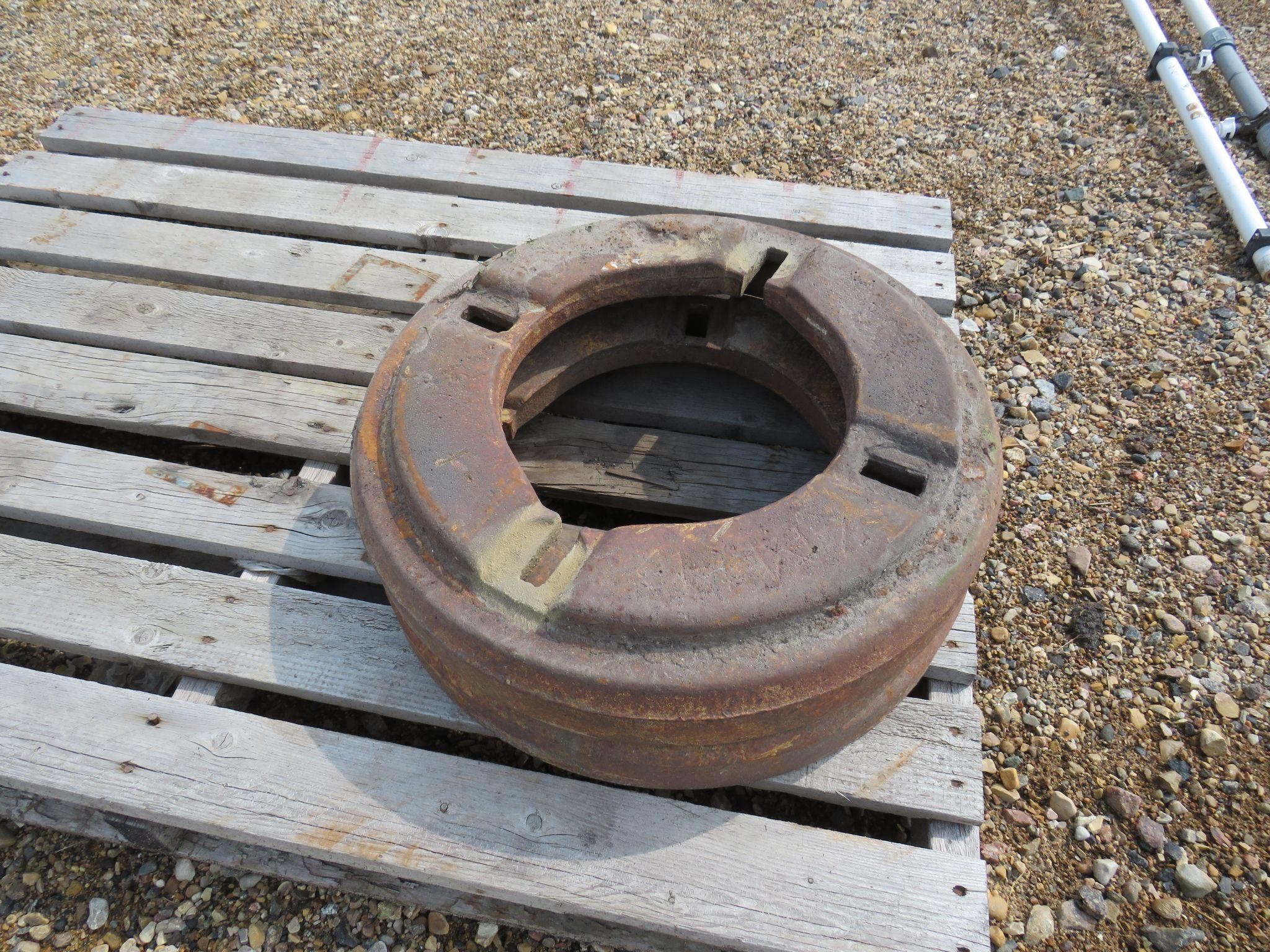 PAIR OF WHEEL WEIGHTS