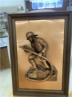 Friedling's "The Firefighter" Wall Plaque