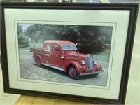 1939 Seagrave Firetruck Print