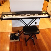 ROLAND RD-100 ELECTRIC KEYBOARD- NO AMP-TURNS ON>>
