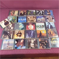 Group of CD's - Kenny G, Dolly Parton, Country