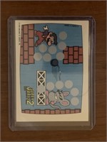 Vintage 1989 Super Mario2 Scratch Off Trading card