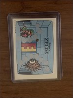 Vintage Zelda Scratch Off Trading Card Nintendo