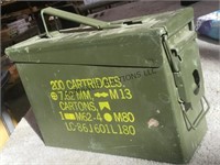 Small green ammo can