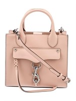 Rebecca Minkoff Saffiano Pink Leather Handle Bag