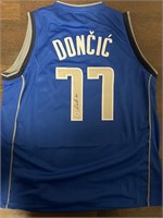 Mavericks Luka Doncic Signed Jersey with COA