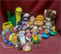 Toys, stuffed animals