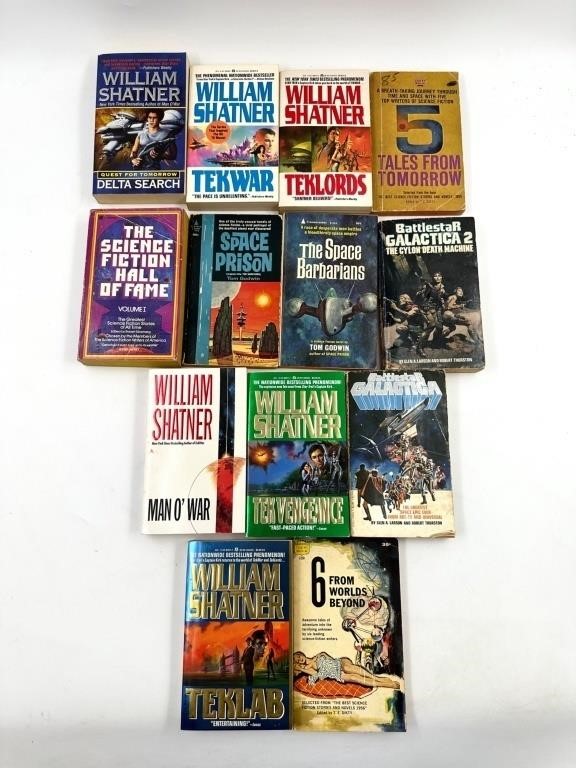 The Space Barbarians and other Sci-Fi Books