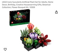 LEGO Icons Succulents Artificial Plant Set for