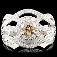 14K Gold 1.53ctw Diamond Ring