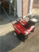 Snapper Le 19 snowblower with electric start