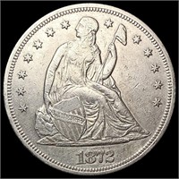 1872 Seated Liberty Dollar CLOSELY UNCIRCULATED