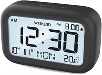 NEW LCD Display Digital Alarm Clock