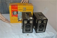 3 vtg Kodak Brownie Cameras ~