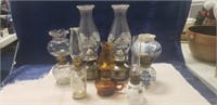 (7) Assorted Oil Lamps