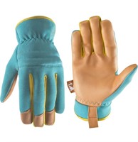 Wells Lamont Medium Blue Leather Utility Gloves