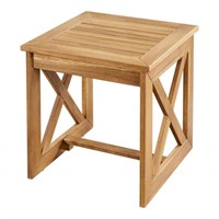 E2061  Hampton Bay Outdoor Side Table, 18 in.