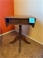 Vintage side table with drop leaves #2