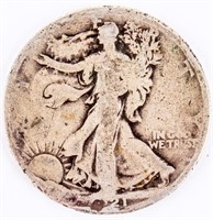 Coin 1921-P Walking Liberty Silver Half-Dollar