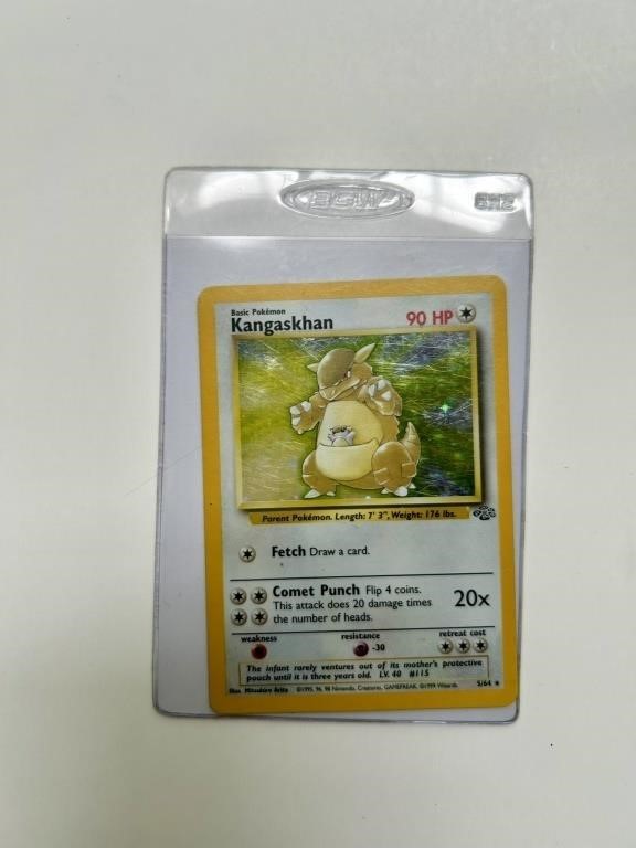 Pokémon TCG Kangaskhan Jungle 5/64 Holo Unlimited