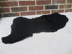 Creepy Black Cloth Halloween Decor