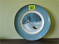 Bringing Home the Tree plate
Wedgwood 1976