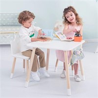 Kids Wood Play Around Activity Table and Chair