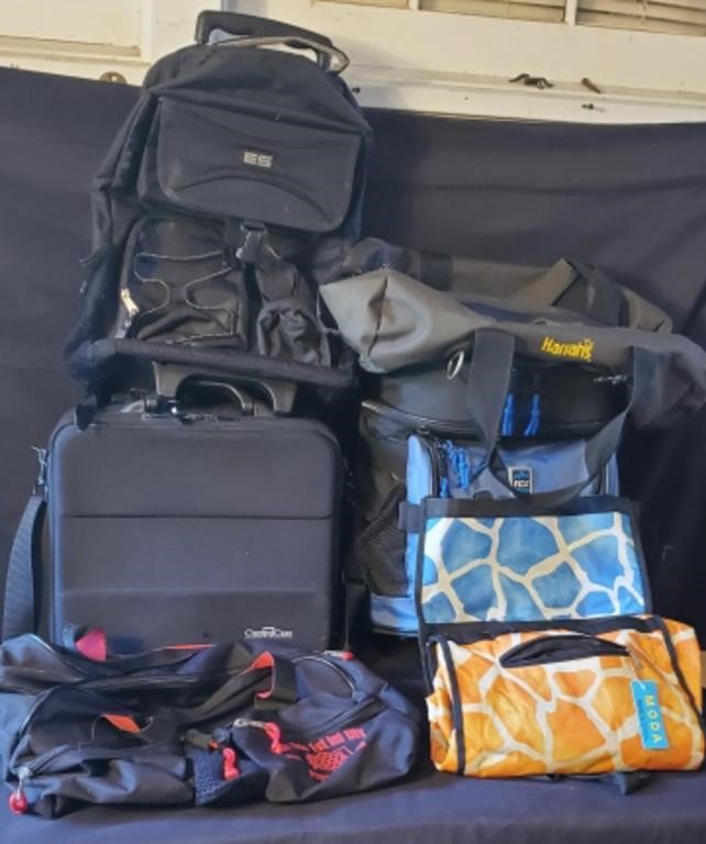 Duffle Bags, Computer Case, Back Packs +++