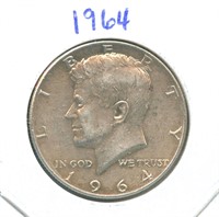 1964 Kennedy Silver Half Dollar