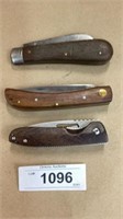 3. pocket knives