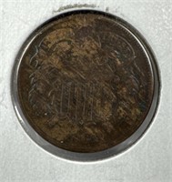 1864 two-Cent Piece