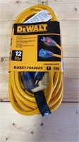 DeWalt 25’ 12Ga Extension Cord