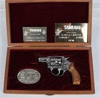 SMITH & WESSON MODEL 60, ENGRAVED & CASED, 1 / 500