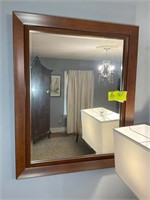 BEVELED WALL MIRROR 27 IN X 33 IN