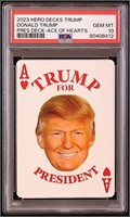 Donald Trump 2023 Hero Decks Presidential Edition