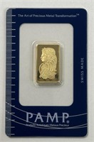 10g GOLD PAMP SUISSE BAR