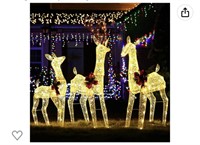 Retails for $140 new 3-PCS Christmas Lighted