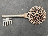 Vintage Decorative Cast Iron Key