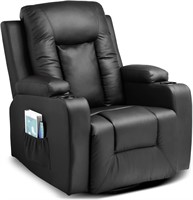 COMHOMA Recliner Chair Rocker Heated Massage