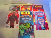 Lot of 7 Semi-Modern Comics