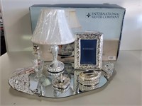 Montparnasse 6pc Boudoir Set, International Silver