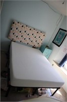 Bed  w/ Head board and night stand