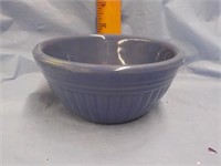 Blue pottery small mixing bowl