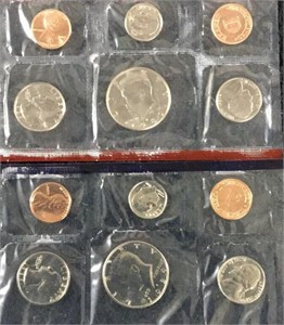 1989 US Mint Set P & D