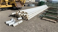30- 6" X 30' PVC Gated Pipe