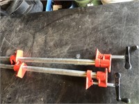 (2) 5 Foot Pipe Clamps