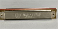 Hohner Marine Band Harmonica -Vintage Wood Body
