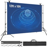 VEVOR 12 x 10 ft Heavy Duty Backdrop Stand, Height