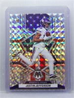 Justin Jefferson 2022 Mosaic Silver Reactive