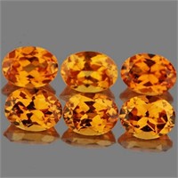 Natural Fanta Orange Spessartite Garnet 4x3 mm - V